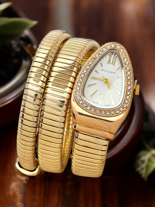 BVLGARI GOLD WHITE