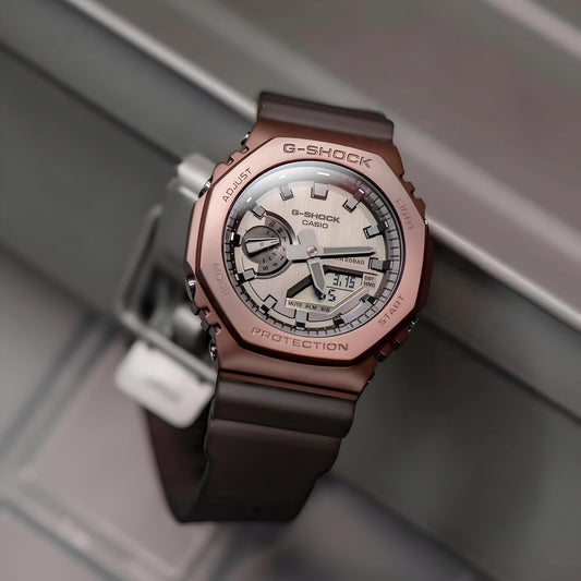 G SHOCK GM 2100 METAL BROWNIES