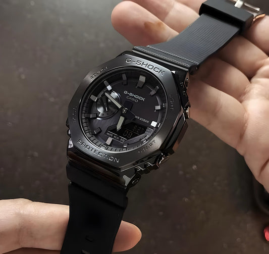 G-SHOCK GM 2100 METAL FULLY BLACK