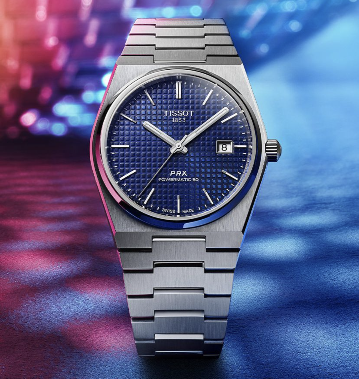 TISSOT PRX ~ BLUE