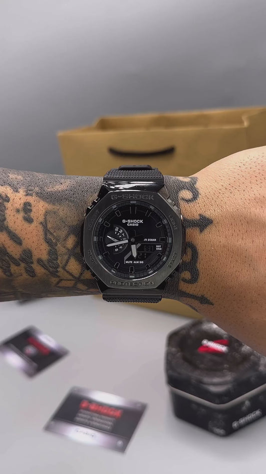 G-SHOCK GM 2100 METAL FULLY BLACK
