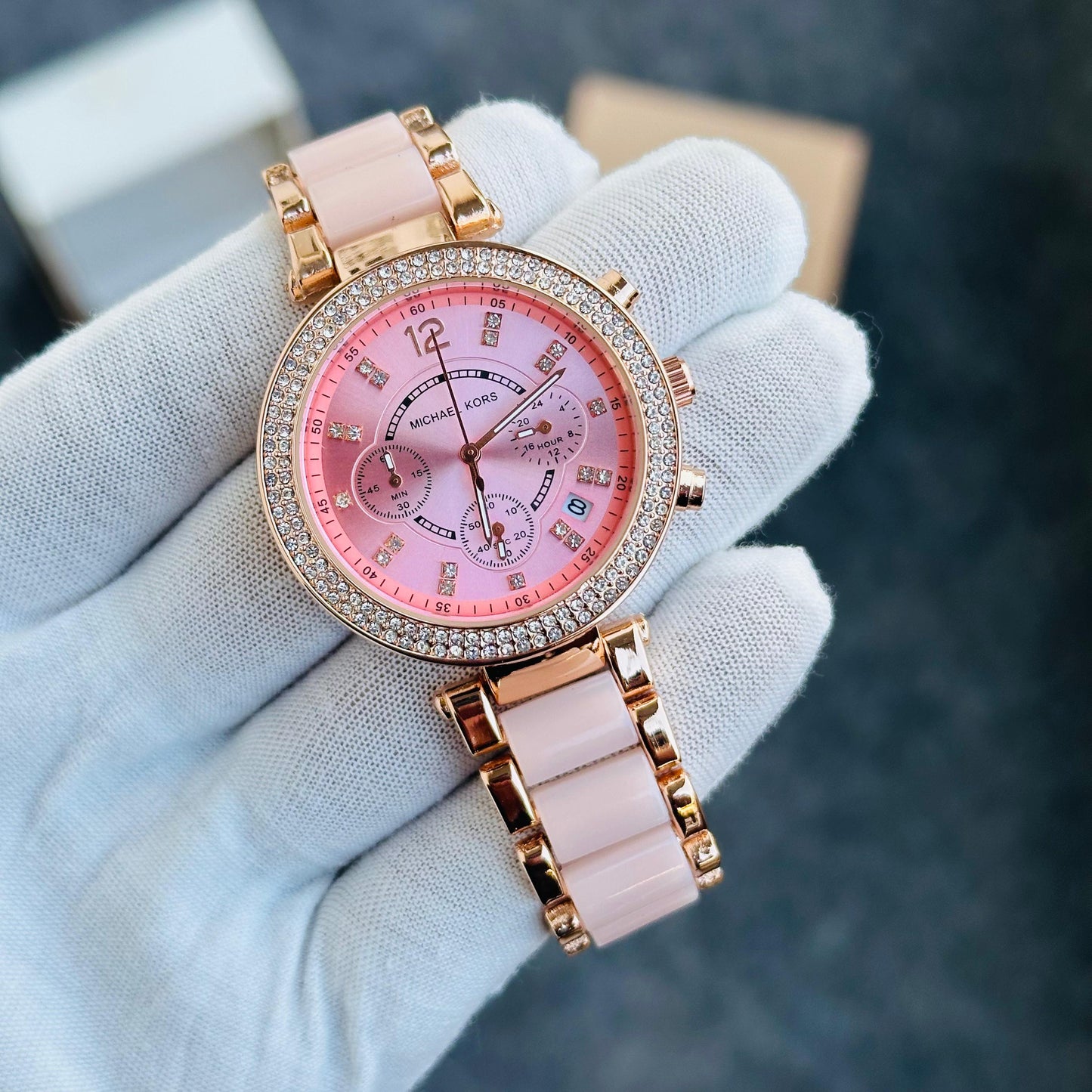 MICHAEL KORS PARKER ROSEGOLD